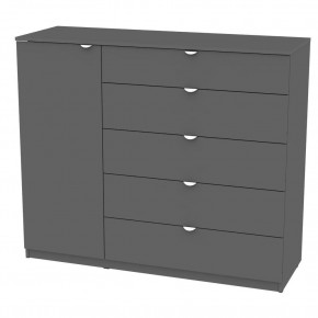 Комод "Калисто (K40)" ручка торцевая (Графит) в Верхней Пышме - verhnyaya-pyshma.mebel24.online | фото