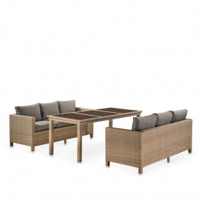 Комплект плетеной мебели T365/S65B-W65 Light Brown в Верхней Пышме - verhnyaya-pyshma.mebel24.online | фото 1