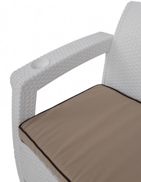 Комплект уличной мебели Yalta Premium Terrace Set (Ялта) белый (+подушки под спину) в Верхней Пышме - verhnyaya-pyshma.mebel24.online | фото 5