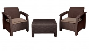 Комплект уличной мебели Yalta Premium Terrace Set (Ялта) шоколадый (+подушки под спину) в Верхней Пышме - verhnyaya-pyshma.mebel24.online | фото 8