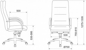 Кресло для руководителя T-9927SL/Ivory в Верхней Пышме - verhnyaya-pyshma.mebel24.online | фото 6