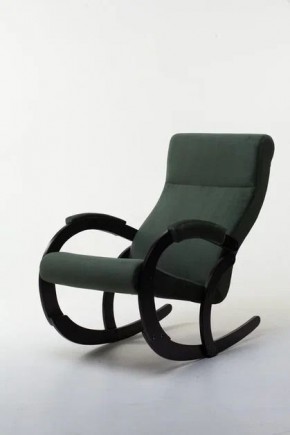 Кресло-качалка КОРСИКА 34-Т-AG (зеленый) в Верхней Пышме - verhnyaya-pyshma.mebel24.online | фото 1