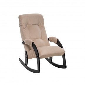Кресло-качалка Модель 67 Венге, ткань V 18 в Верхней Пышме - verhnyaya-pyshma.mebel24.online | фото 2