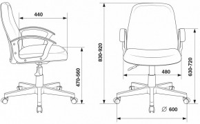 Кресло компьютерное CH-808-LOW/#B в Верхней Пышме - verhnyaya-pyshma.mebel24.online | фото 3