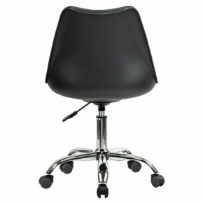 Кресло стул BRABIX "Eames MG-310 CH", хром, пластик черный, экокожа черная, 532925 в Верхней Пышме - verhnyaya-pyshma.mebel24.online | фото 4