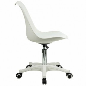 Кресло стул BRABIX "Eames MG-310 PL", пластик белый, экокожа белая, 532926 в Верхней Пышме - verhnyaya-pyshma.mebel24.online | фото 3