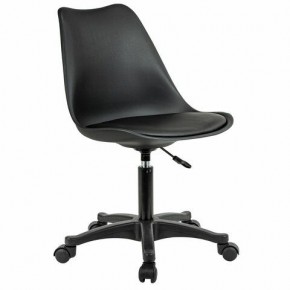 Кресло стул BRABIX "Eames MG-310 PL", пластик черный, экокожа черная, 532927 в Верхней Пышме - verhnyaya-pyshma.mebel24.online | фото 2