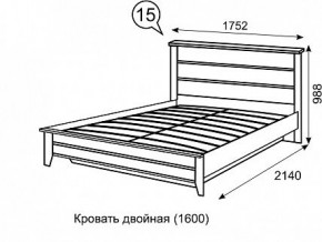 Кровать 1600 с ПМ София 15 в Верхней Пышме - verhnyaya-pyshma.mebel24.online | фото 3