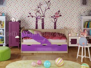 ДЕЛЬФИН-1 Кровать 1800 (Фиолетовый металлик) в Верхней Пышме - verhnyaya-pyshma.mebel24.online | фото