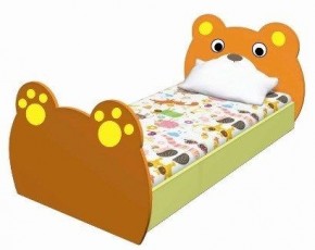 Кровать детская Медвежонок К-1V МДФ (600*1400) в Верхней Пышме - verhnyaya-pyshma.mebel24.online | фото 1