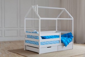 Кровать-домик 80*160 Белый в Верхней Пышме - verhnyaya-pyshma.mebel24.online | фото 4