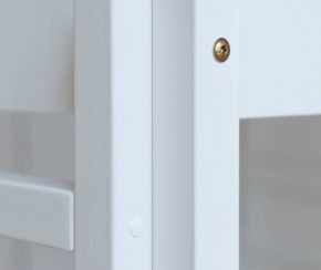 Кровать-домик двухъярусная 80*160 Белый в Верхней Пышме - verhnyaya-pyshma.mebel24.online | фото 3