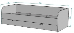 Кровать Ольга L54 (800*2000) в Верхней Пышме - verhnyaya-pyshma.mebel24.online | фото 2