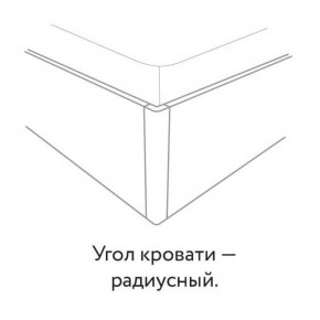 Кровать "Сандра" БЕЗ основания 1200х2000 в Верхней Пышме - verhnyaya-pyshma.mebel24.online | фото 3