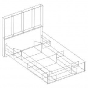 Кровать "Сандра" БЕЗ основания 1200х2000 в Верхней Пышме - verhnyaya-pyshma.mebel24.online | фото 4