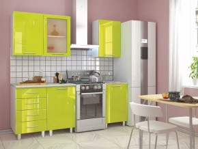 Кухня Танго лайм модульная в Верхней Пышме - verhnyaya-pyshma.mebel24.online | фото 1