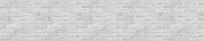 Кухонный фартук 610х3000х1,5 (композит) КМ Кирпич серый в Верхней Пышме - verhnyaya-pyshma.mebel24.online | фото