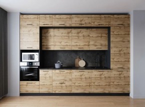 Кухонный гарнитур Крафт 3400 (Стол. 38мм) в Верхней Пышме - verhnyaya-pyshma.mebel24.online | фото