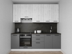 Кухонный гарнитур Санторини 2400 h950 (Стол. 38мм) в Верхней Пышме - verhnyaya-pyshma.mebel24.online | фото