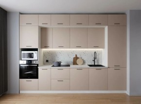 Кухонный гарнитур Шампань 3400 (Стол. 38мм) в Верхней Пышме - verhnyaya-pyshma.mebel24.online | фото