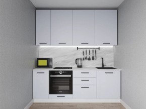Кухонный гарнитур Смоки 2200 h950 (Стол. 26мм) в Верхней Пышме - verhnyaya-pyshma.mebel24.online | фото