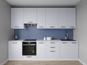 Кухонный гарнитур Смоки 2400 h950 (Стол. 38 мм) в Верхней Пышме - verhnyaya-pyshma.mebel24.online | фото