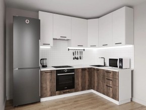 Кухонный гарнитур Старое Дерево 2200*1600 h950 (Стол. 38мм) в Верхней Пышме - verhnyaya-pyshma.mebel24.online | фото