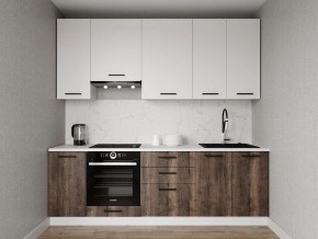 Кухонный гарнитур Старое Дерево 2400 h950 (Стол. 26мм) в Верхней Пышме - verhnyaya-pyshma.mebel24.online | фото