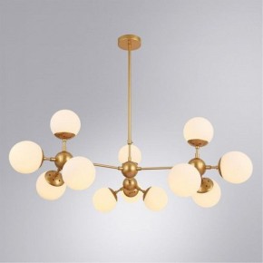 Люстра на штанге Arte Lamp Bolla A1664SP-12GO в Верхней Пышме - verhnyaya-pyshma.mebel24.online | фото 2