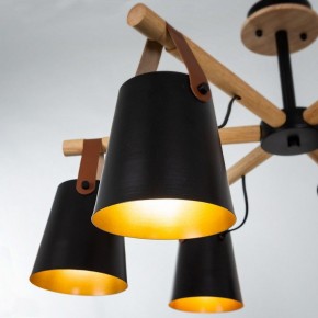 Люстра на штанге Arte Lamp Thomas A7032PL-6BK в Верхней Пышме - verhnyaya-pyshma.mebel24.online | фото 3