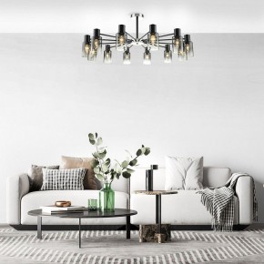 Люстра на штанге Escada Diversity 2120/12P Black в Верхней Пышме - verhnyaya-pyshma.mebel24.online | фото 3