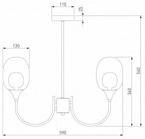 Люстра на штанге Eurosvet Spritz 70217/6 латунь в Верхней Пышме - verhnyaya-pyshma.mebel24.online | фото 5