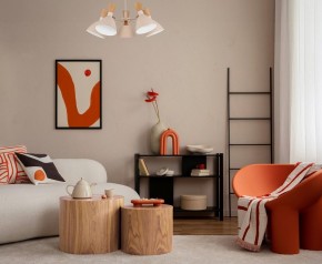 Люстра на штанге EVOLUCE VISTA SLE1256-502-05 в Верхней Пышме - verhnyaya-pyshma.mebel24.online | фото 7