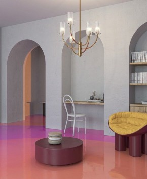 Люстра на штанге Maytoni Arco MOD223PL-08BS в Верхней Пышме - verhnyaya-pyshma.mebel24.online | фото 4