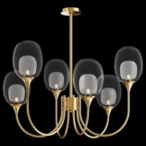 Люстра на штанге Maytoni Aura MOD016PL-06BS в Верхней Пышме - verhnyaya-pyshma.mebel24.online | фото 2