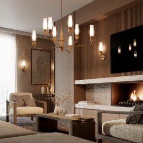 Люстра на штанге Odeon Light Lolla 6625/8 в Верхней Пышме - verhnyaya-pyshma.mebel24.online | фото 4