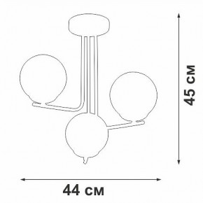 Люстра на штанге Vitaluce V49420 V49420-8/3PL в Верхней Пышме - verhnyaya-pyshma.mebel24.online | фото 2