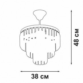 Люстра на штанге Vitaluce V5825 V5825-8/4PL в Верхней Пышме - verhnyaya-pyshma.mebel24.online | фото 2