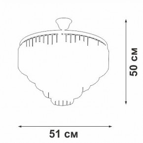 Люстра на штанге Vitaluce V58250 V58250-8/8 в Верхней Пышме - verhnyaya-pyshma.mebel24.online | фото