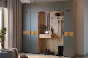 МЕБЕЛЬСОН К12 Прихожая (графит) в Верхней Пышме - verhnyaya-pyshma.mebel24.online | фото