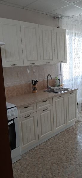 Модульная кухня Луксор клен бирюза в Верхней Пышме - verhnyaya-pyshma.mebel24.online | фото 3