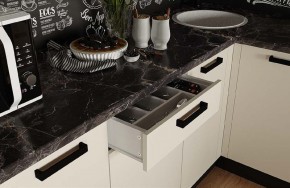 Модульная кухня Осло карбон брюле в Верхней Пышме - verhnyaya-pyshma.mebel24.online | фото 4