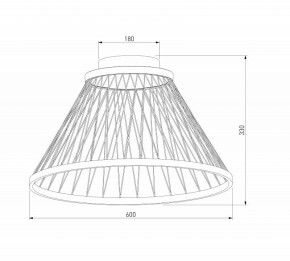 Накладной светильник Eurosvet Cesta 40019/1 LED коричневый в Верхней Пышме - verhnyaya-pyshma.mebel24.online | фото 4