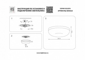 Накладной светильник Lightstar Celesta 809316 в Верхней Пышме - verhnyaya-pyshma.mebel24.online | фото 4