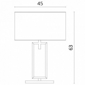 Настольная лампа декоративная Divinare Porta 5933/01 TL-1 в Верхней Пышме - verhnyaya-pyshma.mebel24.online | фото 3