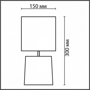 Настольная лампа декоративная Lumion Tanita 8158/1Т в Верхней Пышме - verhnyaya-pyshma.mebel24.online | фото 4