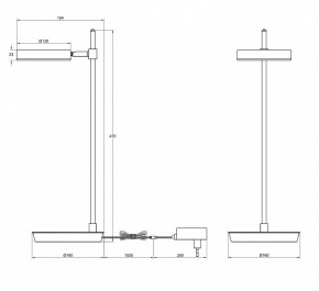 Настольная лампа декоративная Maytoni Fad MOD070TL-L8W3K в Верхней Пышме - verhnyaya-pyshma.mebel24.online | фото 3
