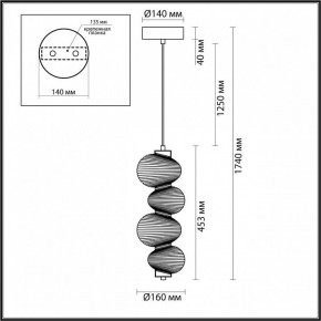 Настольная лампа декоративная Odeon Light Bruco 5096/17L в Верхней Пышме - verhnyaya-pyshma.mebel24.online | фото 5