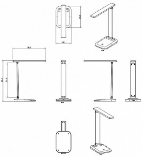 Настольная лампа офисная Arte Lamp London A5124LT-1BK в Верхней Пышме - verhnyaya-pyshma.mebel24.online | фото 2