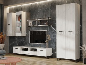 НЭНСИ LOFT Гостиная (модульная) Дуб крафт белый в Верхней Пышме - verhnyaya-pyshma.mebel24.online | фото 1